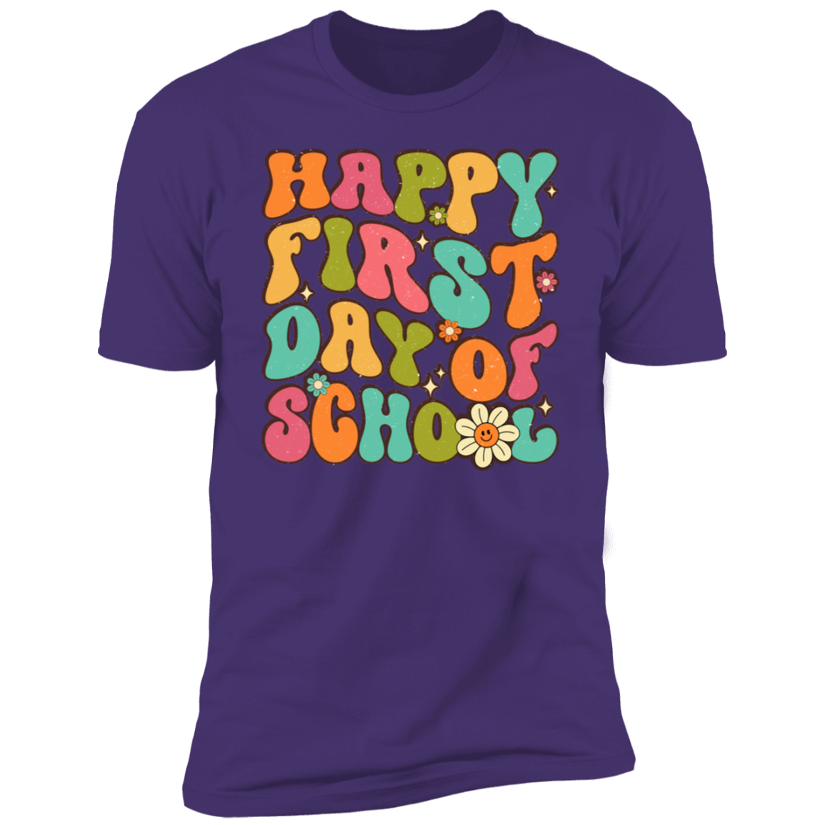 Groovy First Day Of School T-Shirt