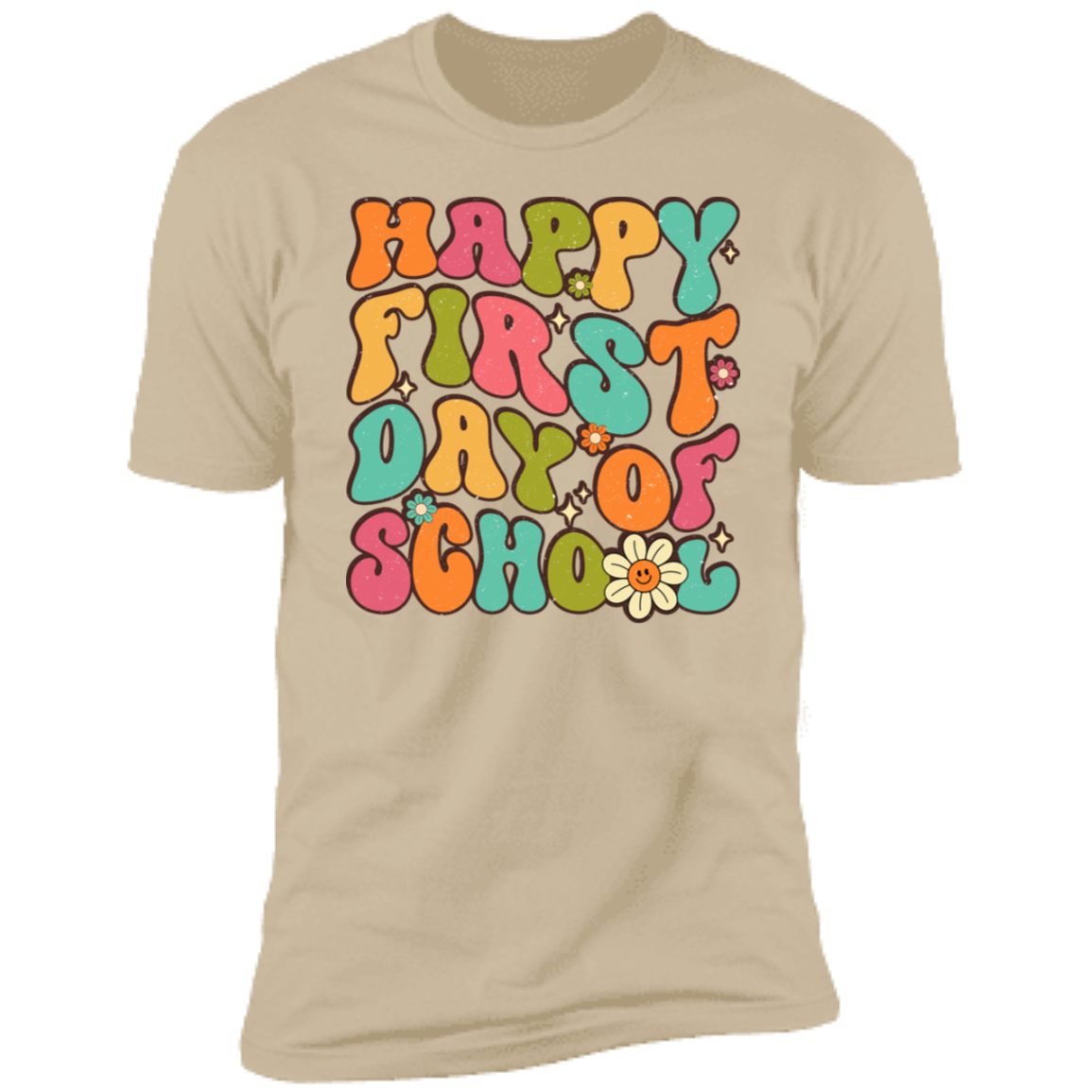 Groovy First Day Of School T-Shirt