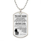 To My Son | Dog Tag | Shoot For The Starts | Sliver