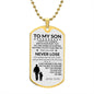 To My Son | Dog Tag | Shoot For The Starts | Sliver