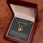 To My Beautiful Granddaughter | Love Nana | Forever Love Necklace