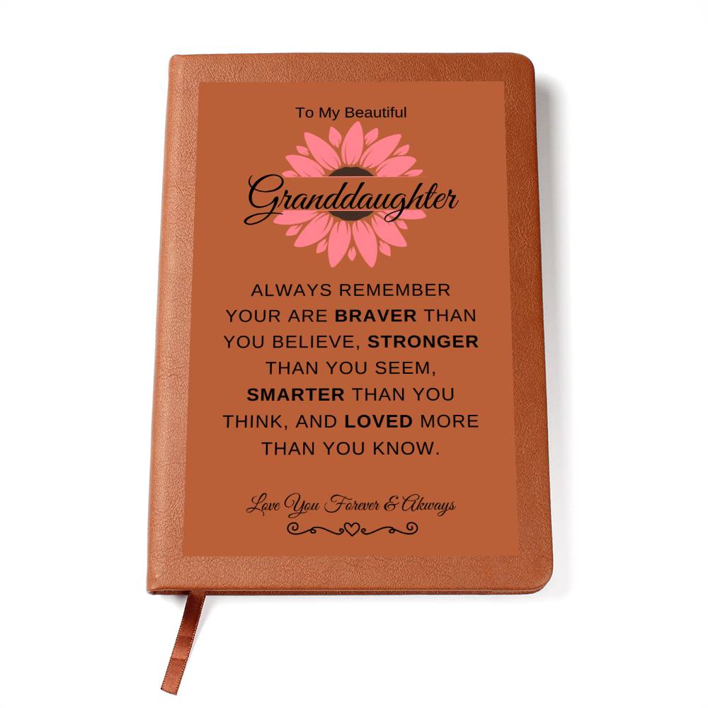 To My Beautiful Granddaughter |Journal | Love You Forever & Always