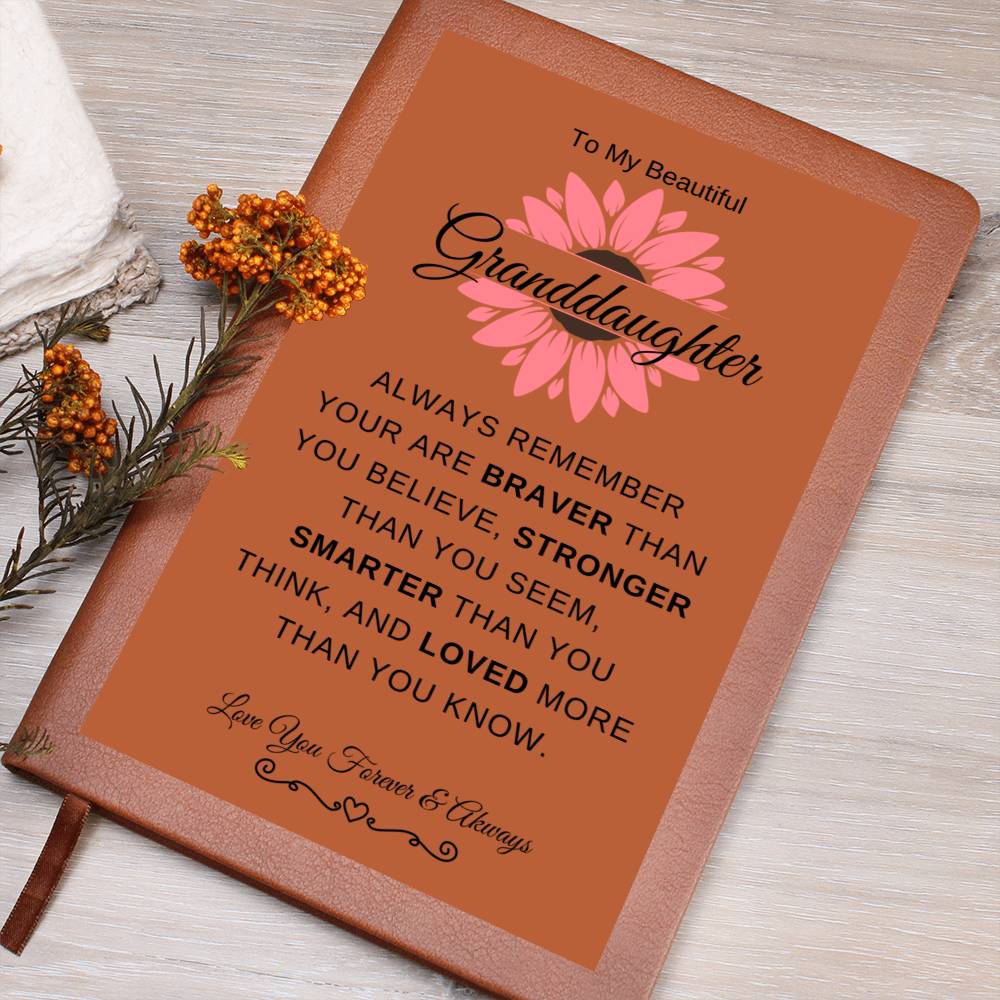 To My Beautiful Granddaughter |Journal | Love You Forever & Always