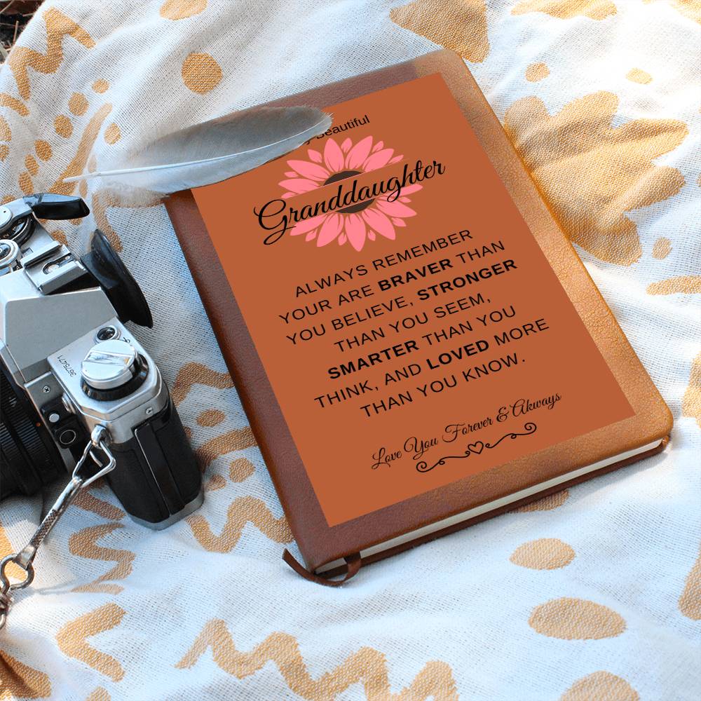 To My Beautiful Granddaughter |Journal | Love You Forever & Always