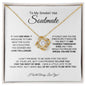 To My Smokin' Hot Soulmate | Love Knot Necklace