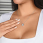 To My Beautiful Granddaughter | Love Knot Necklace