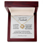 To My Smokin' Hot Soulmate | Love Knot Necklace