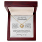To My Beautiful Granddaughter | Love Knot Necklace
