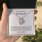 To My Beautiful Granddaughter | Love Grandma | Forever Love Necklace