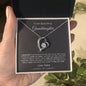 To My Beautiful Granddaughter | Love Nana | Forever Love Necklace