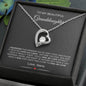 To My Beautiful Granddaughter | Love Nana | Forever Love Necklace