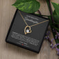To My Beautiful Granddaughter | Love Nana | Forever Love Necklace