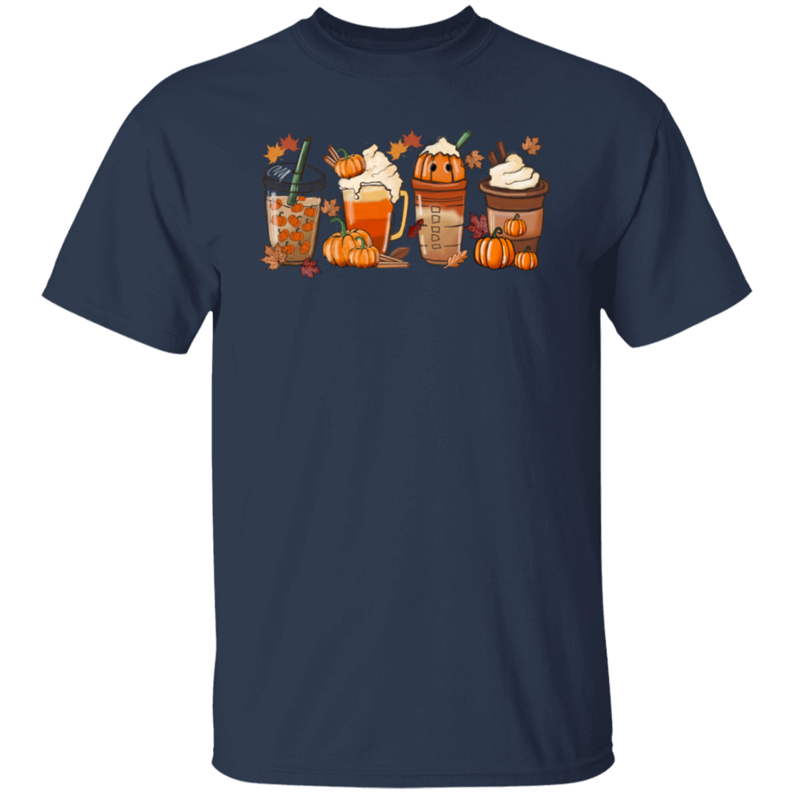 Cozy Fall Latte, Coffee Lovers T-shirt