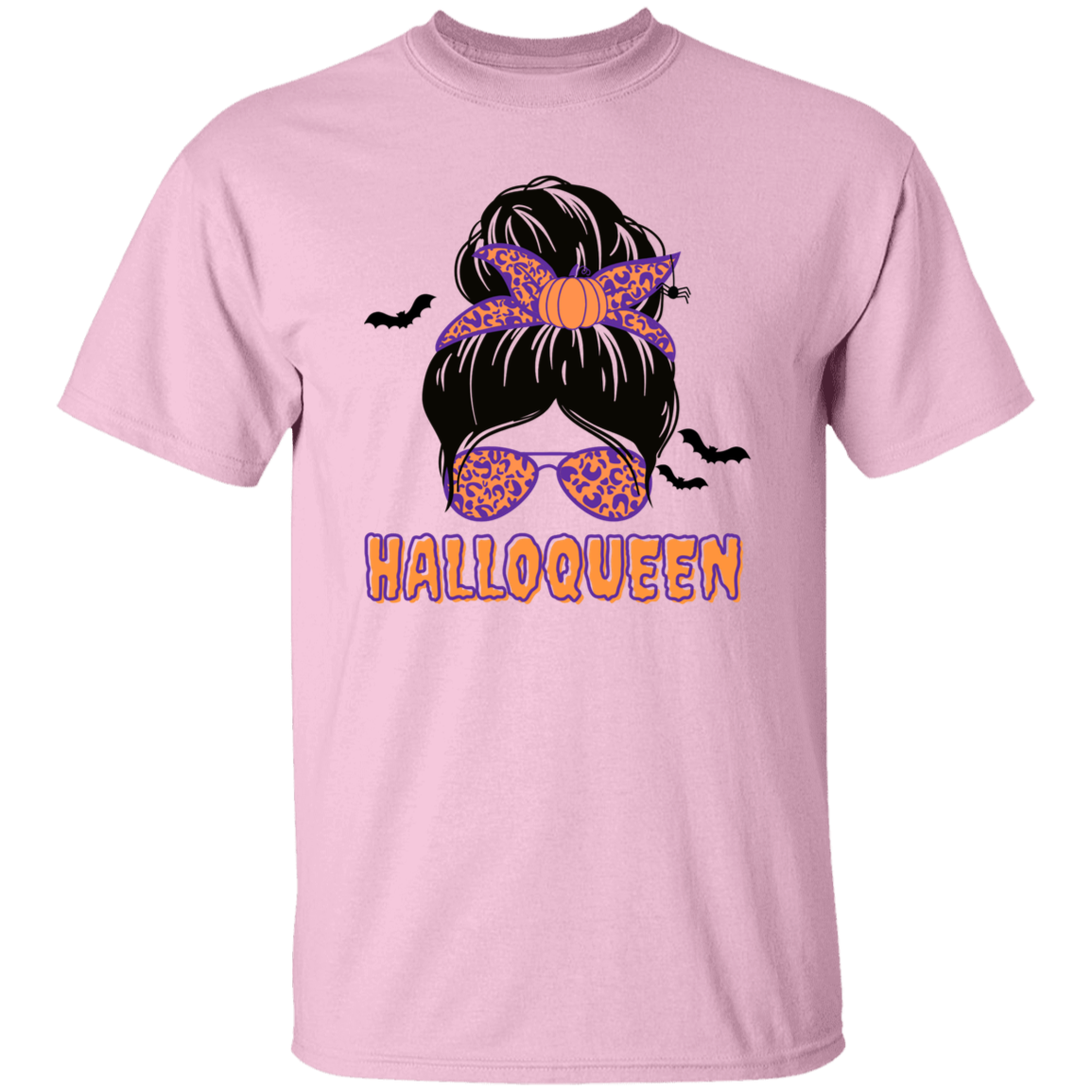 Funny Halloween "Halloqueen" T-shirt