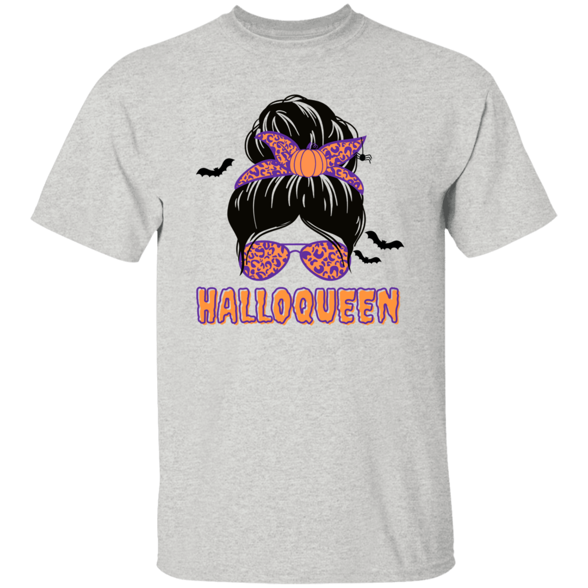 Funny Halloween "Halloqueen" T-shirt