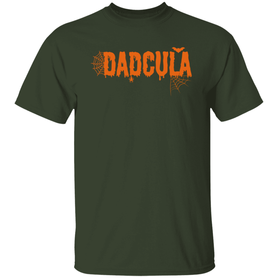 Funny Halloween Dadcula "Orange" T-shirt