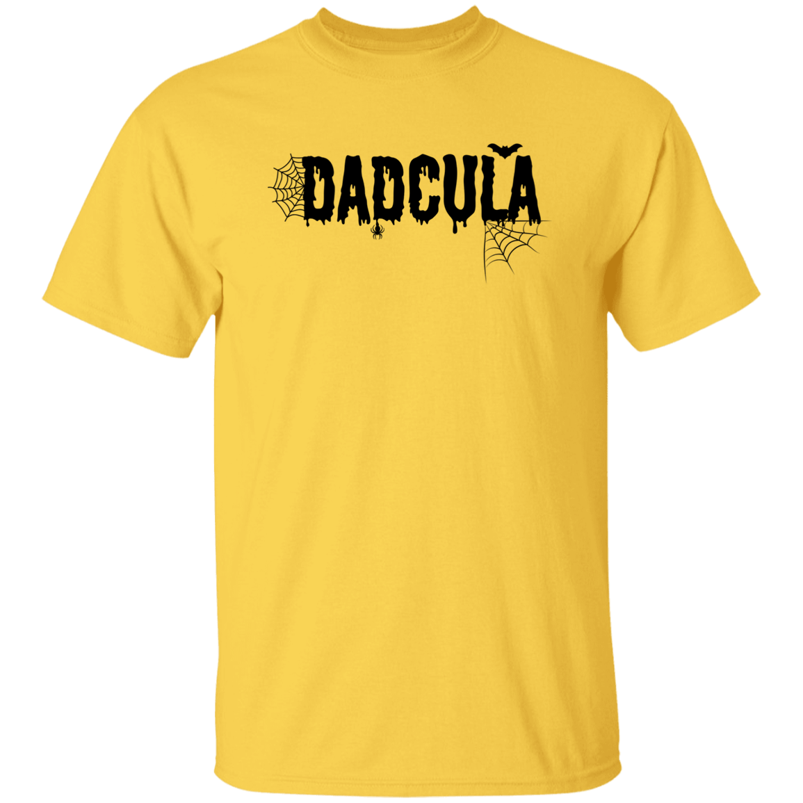 Funny Halloween Dadcula "Black" T-shirt