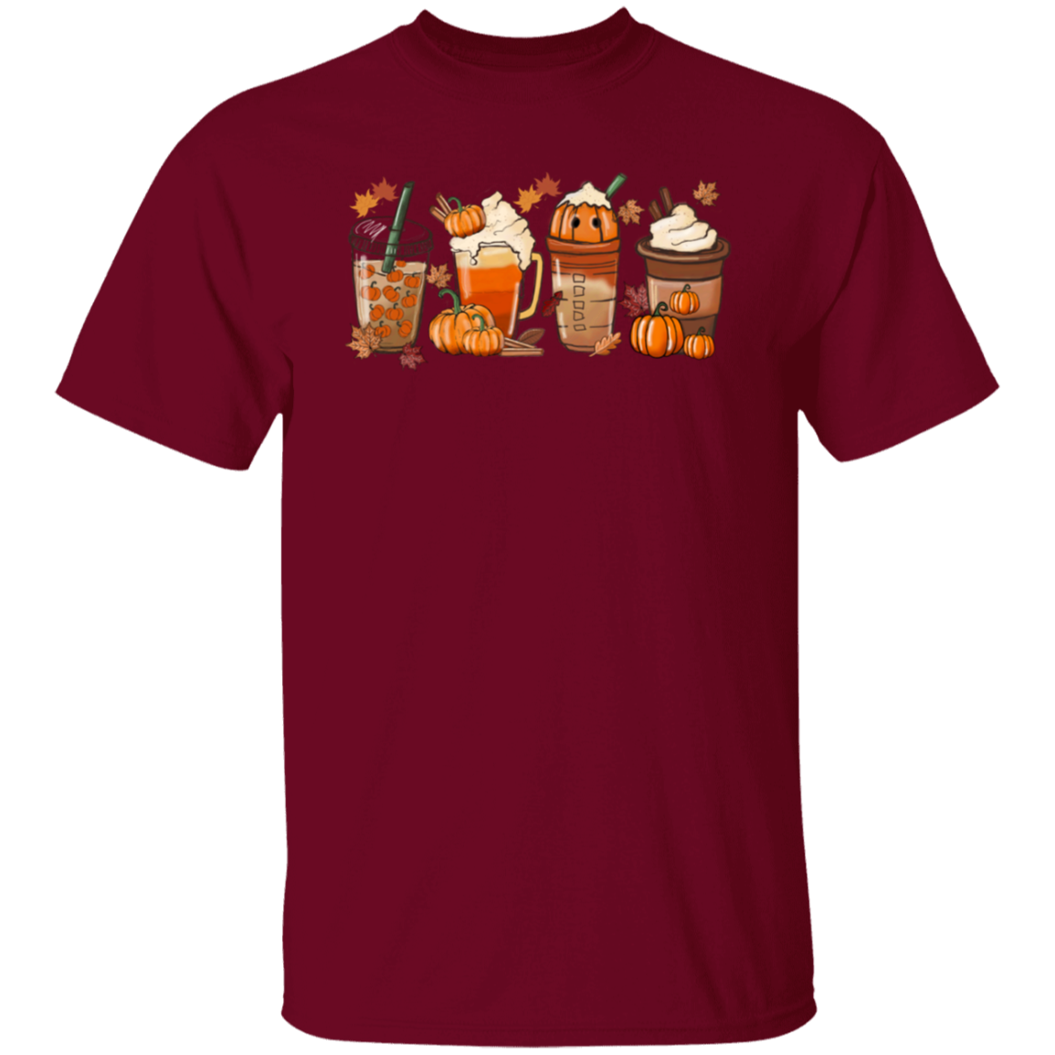 Cozy Fall Latte, Coffee Lovers T-shirt