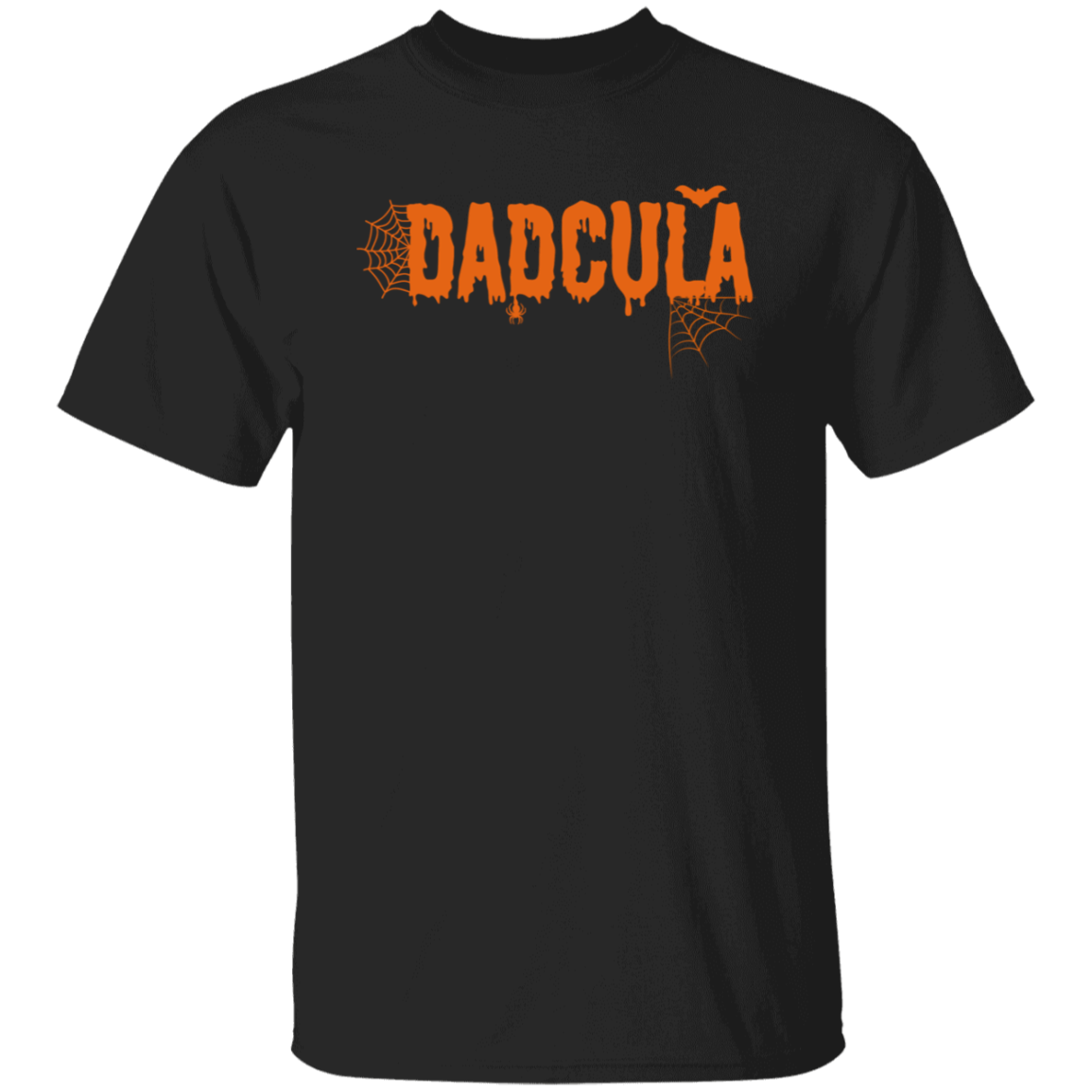 Funny Halloween Dadcula "Orange" T-shirt