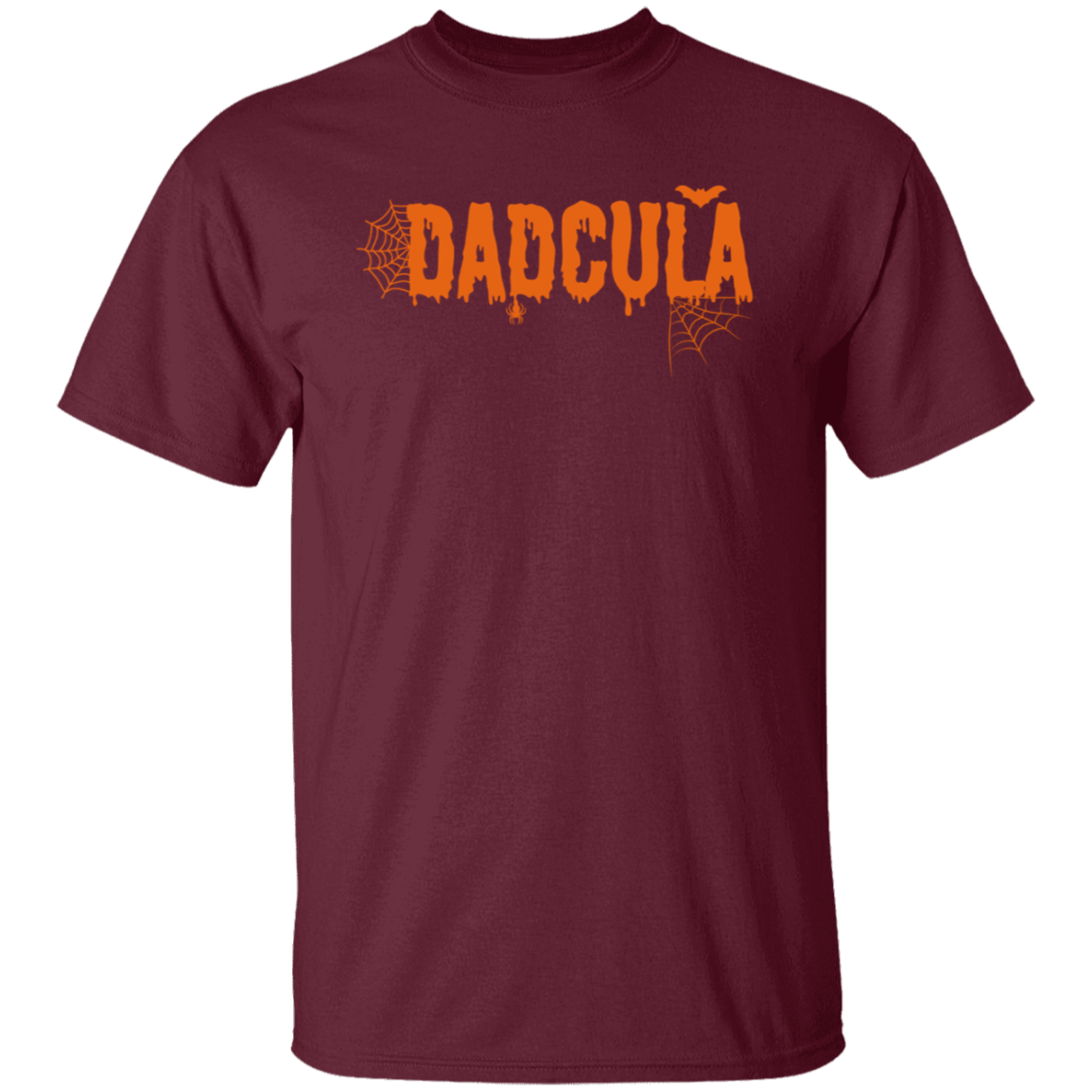 Funny Halloween Dadcula "Orange" T-shirt