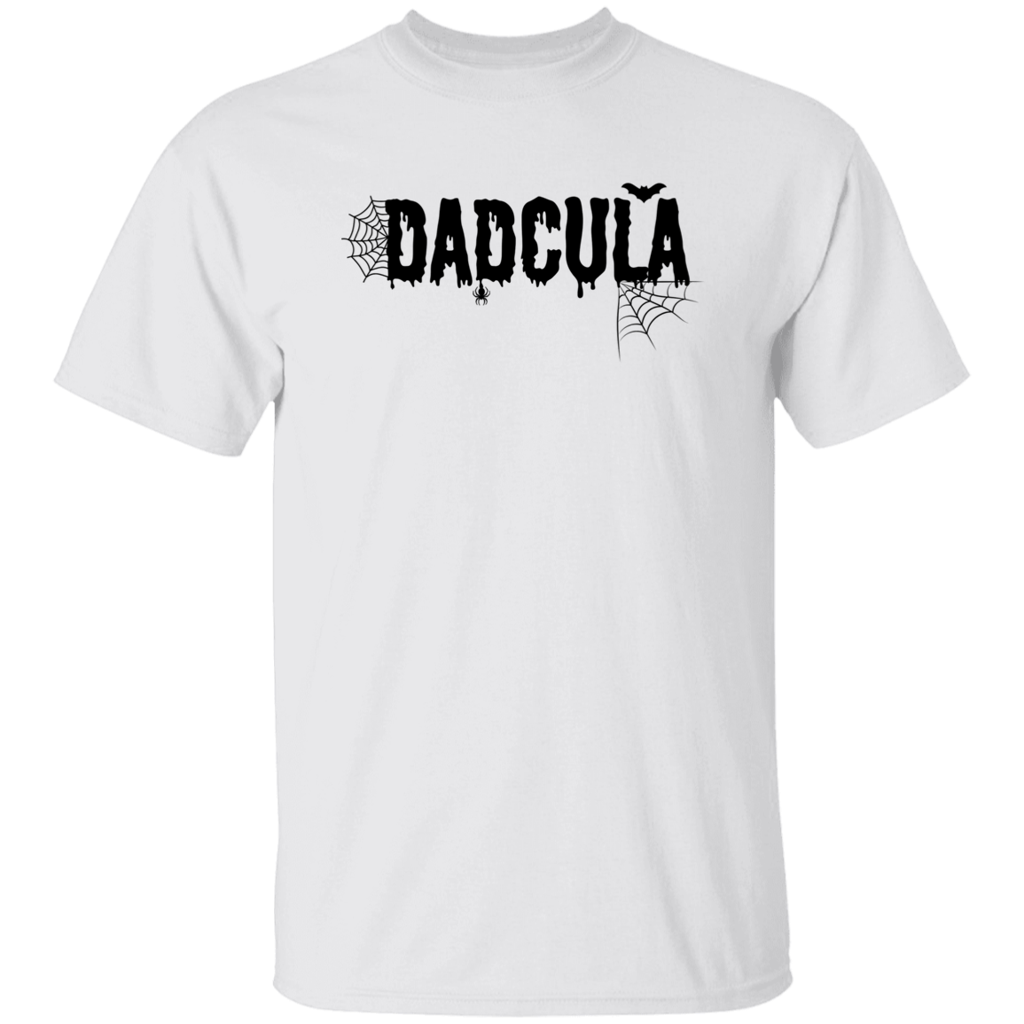 Funny Halloween Dadcula "Black" T-shirt