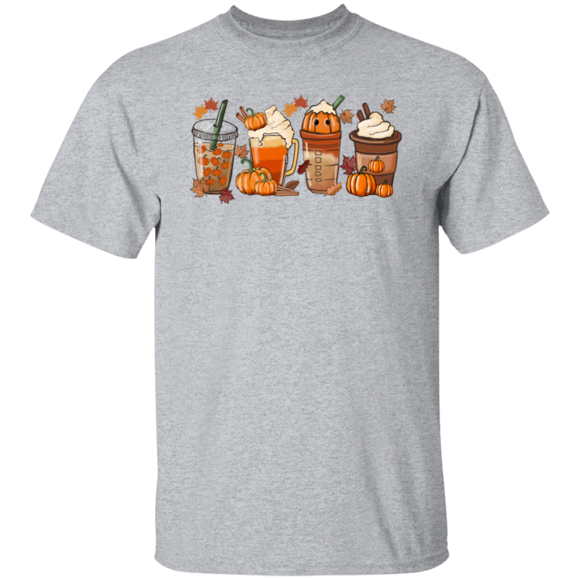 Cozy Fall Latte, Coffee Lovers T-shirt