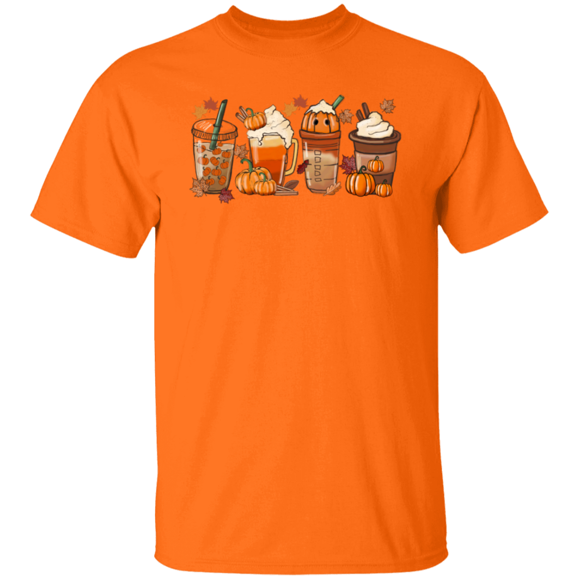 Cozy Fall Latte, Coffee Lovers T-shirt