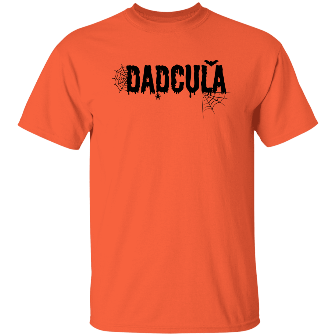 Funny Halloween Dadcula "Black" T-shirt