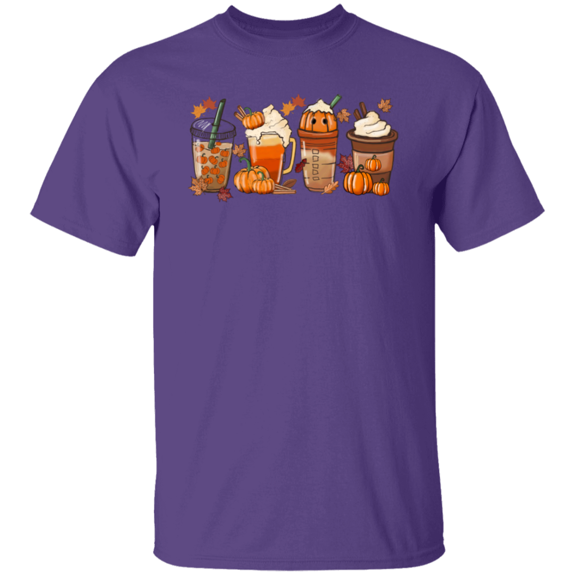 Cozy Fall Latte, Coffee Lovers T-shirt