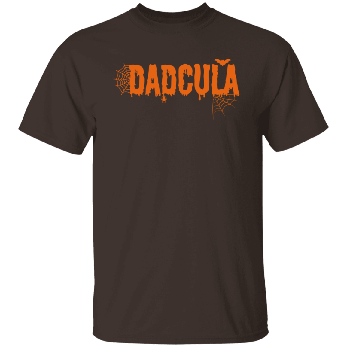 Funny Halloween Dadcula "Orange" T-shirt