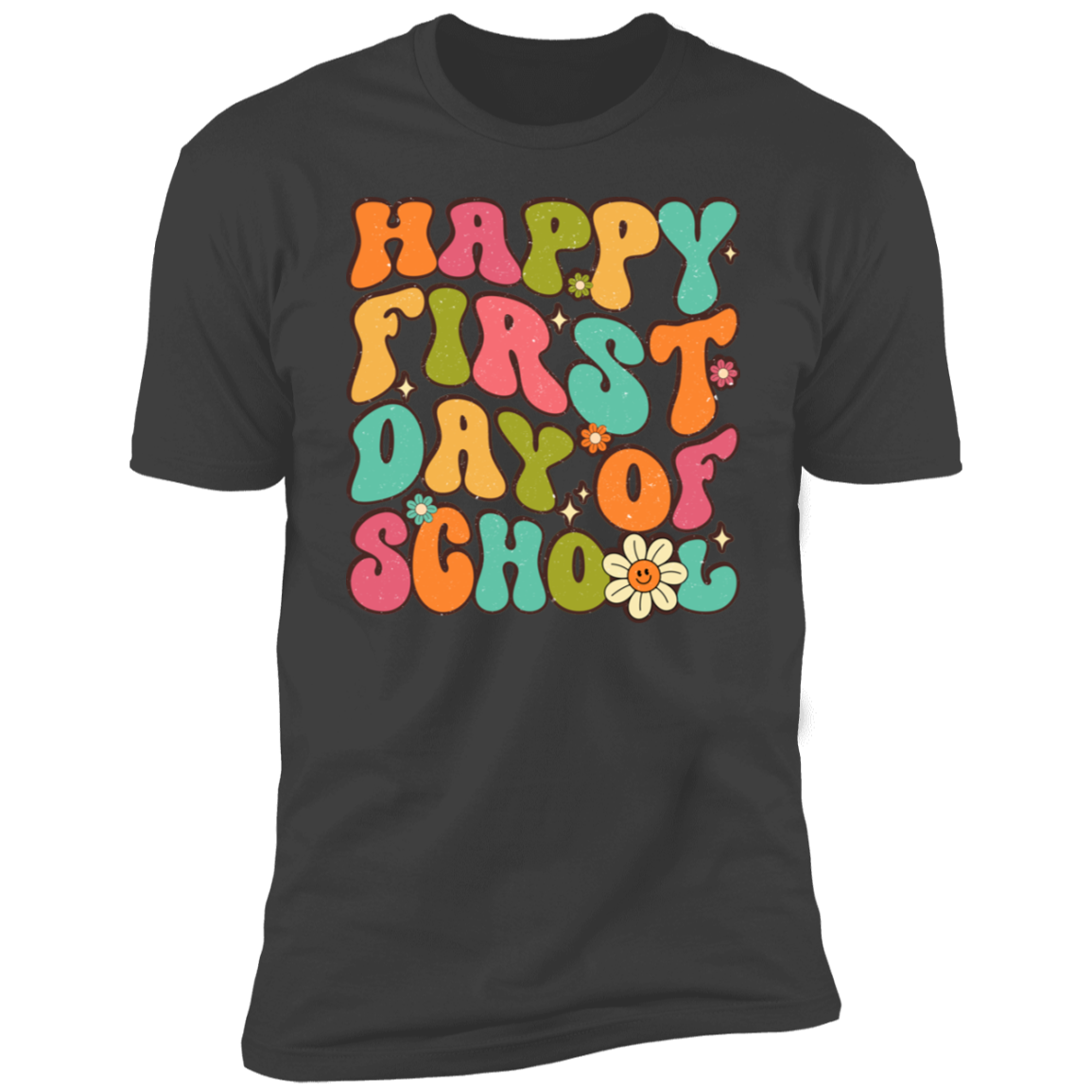 Groovy First Day Of School T-Shirt