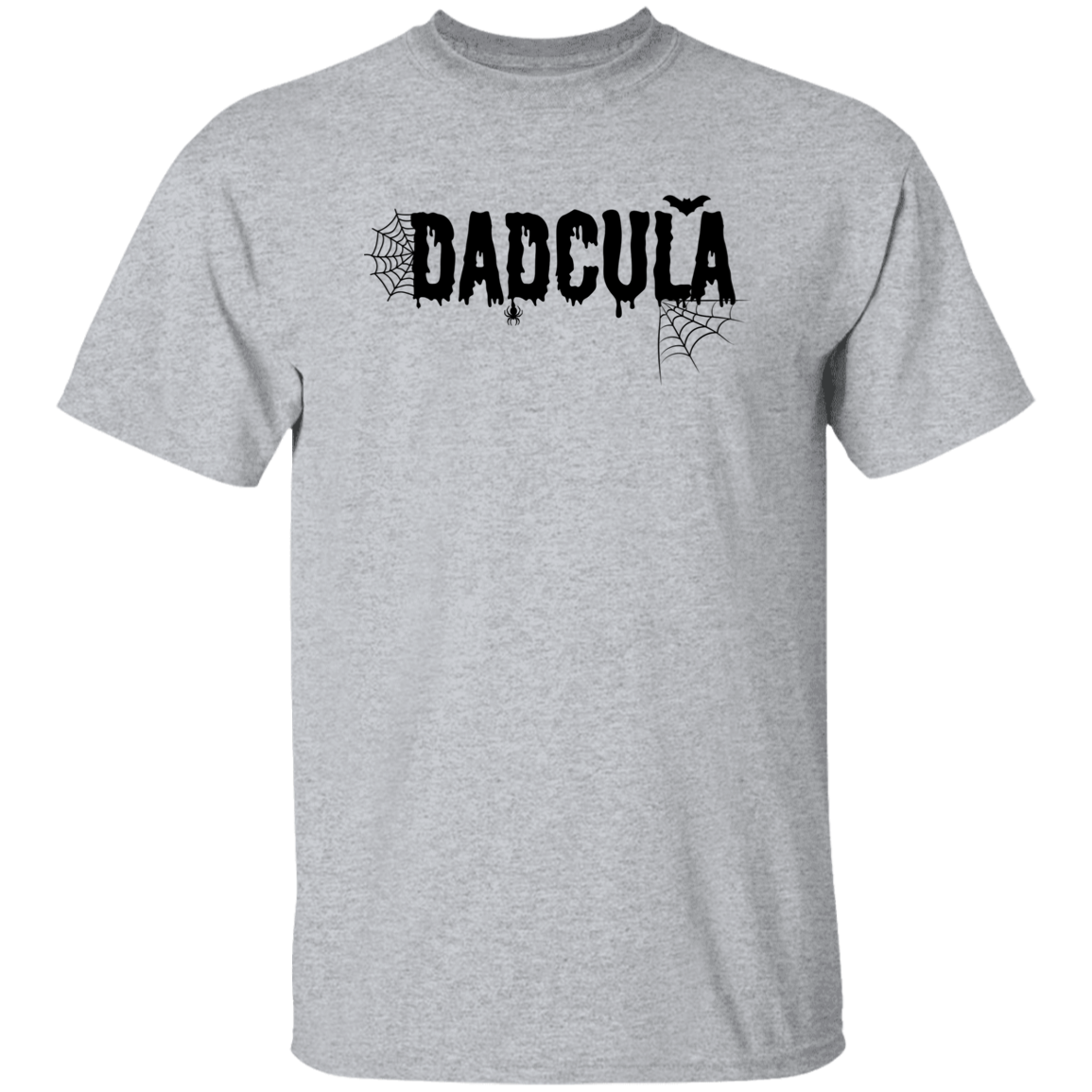 Funny Halloween Dadcula "Black" T-shirt