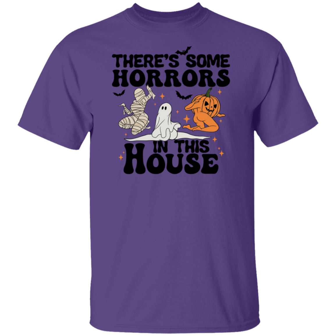 Funny Halloween, There's Some Horrors In This House T-shirt