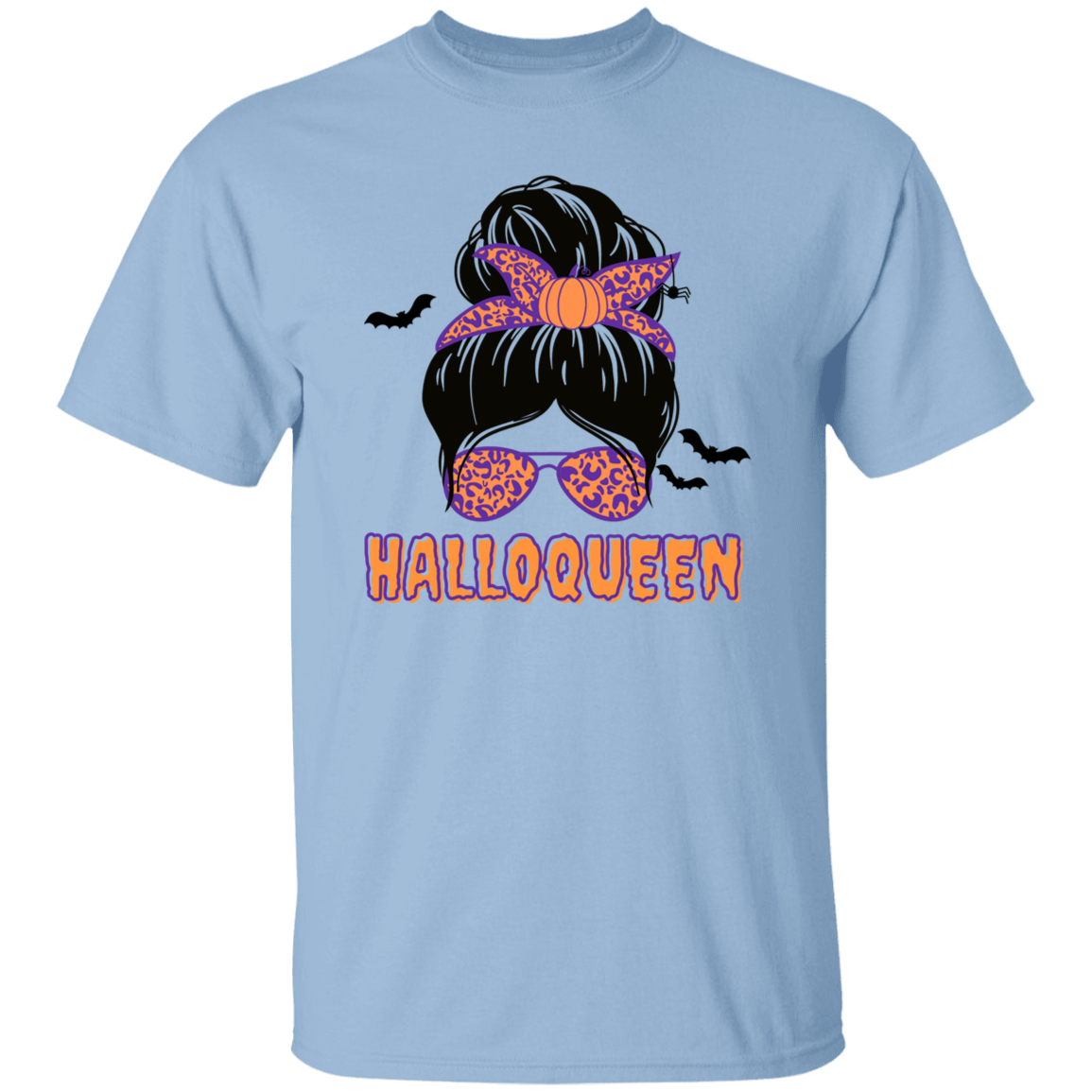 Funny Halloween "Halloqueen" T-shirt