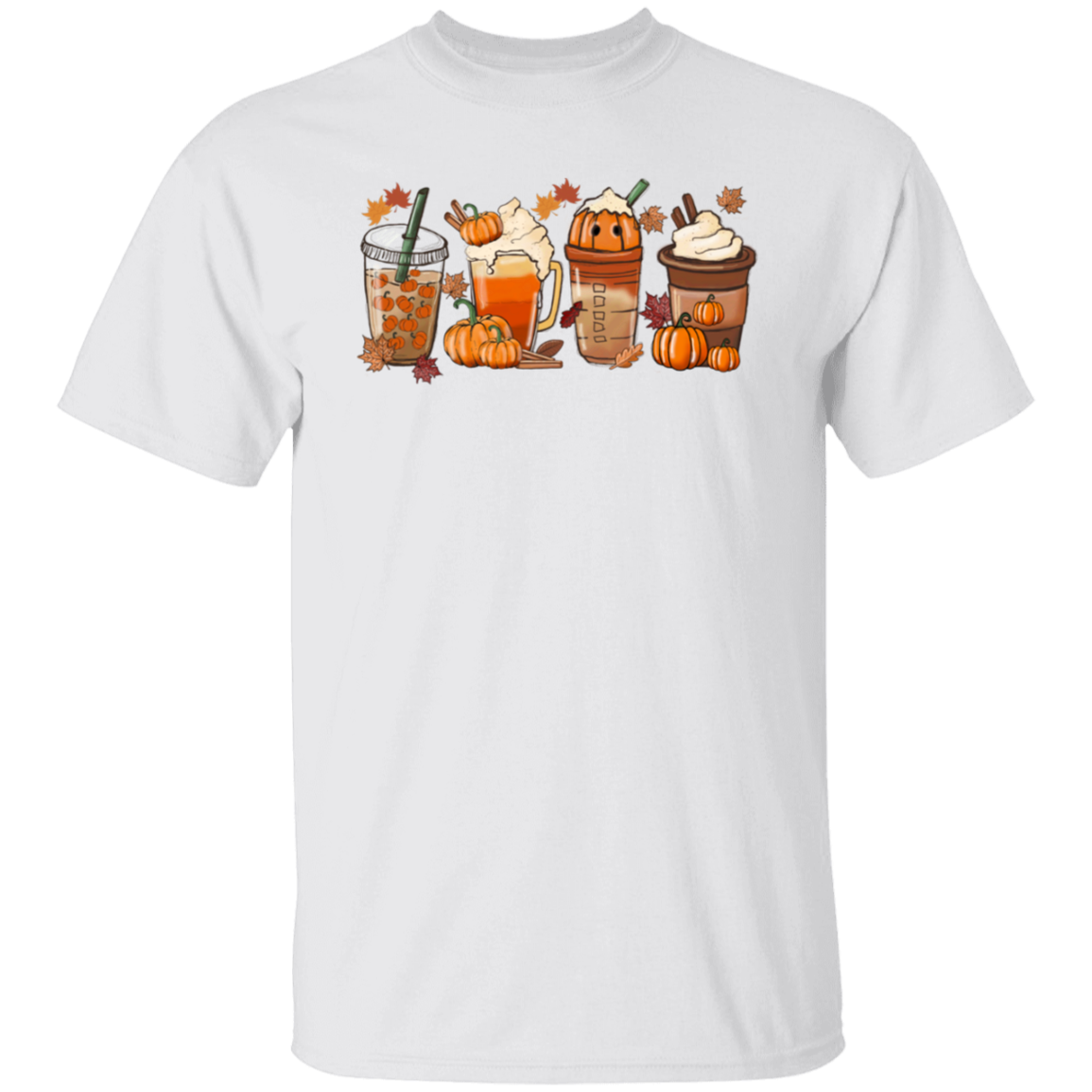 Cozy Fall Latte, Coffee Lovers T-shirt