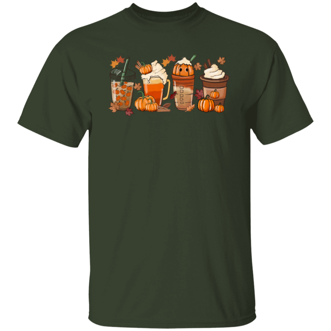 Cozy Fall Latte, Coffee Lovers T-shirt