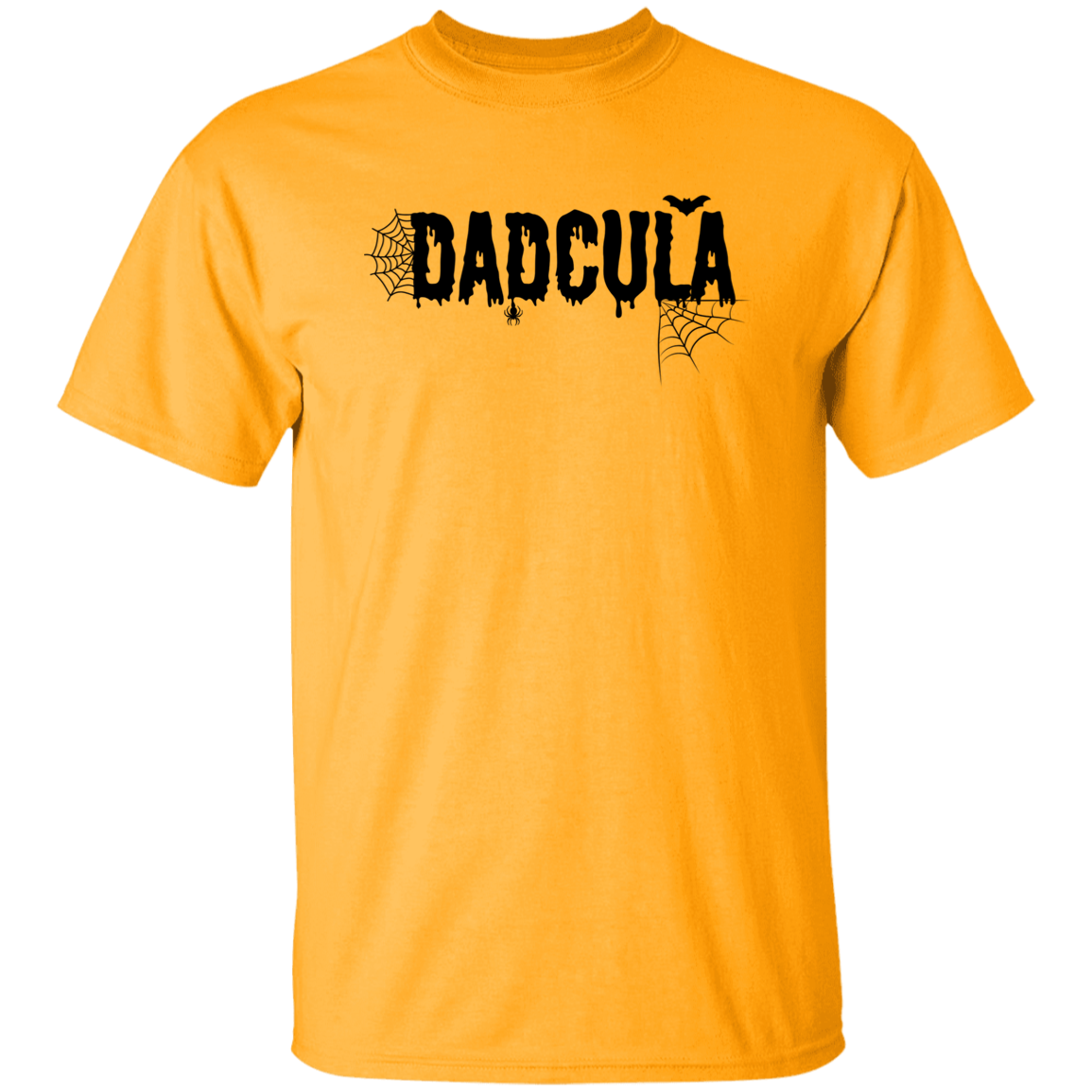 Funny Halloween Dadcula "Black" T-shirt