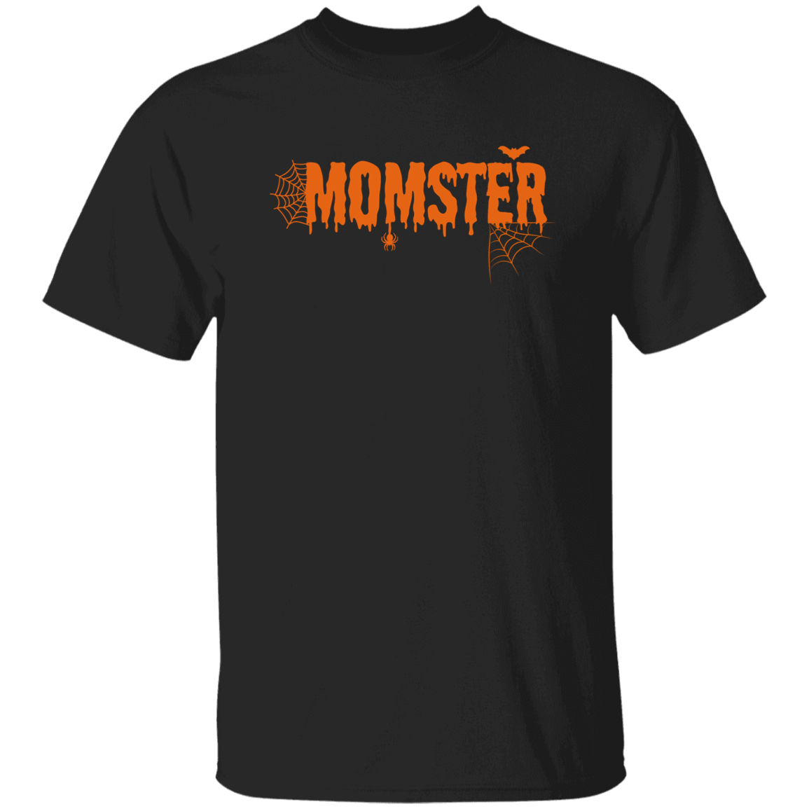 Funny Halloween, Momster "Orange" T-shirt