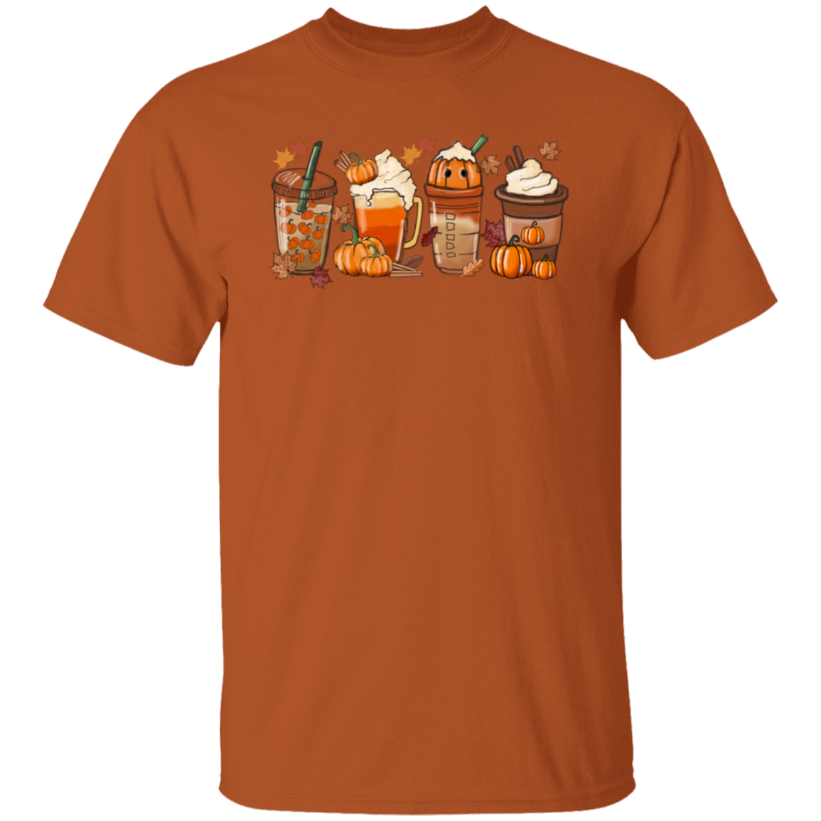 Cozy Fall Latte, Coffee Lovers T-shirt