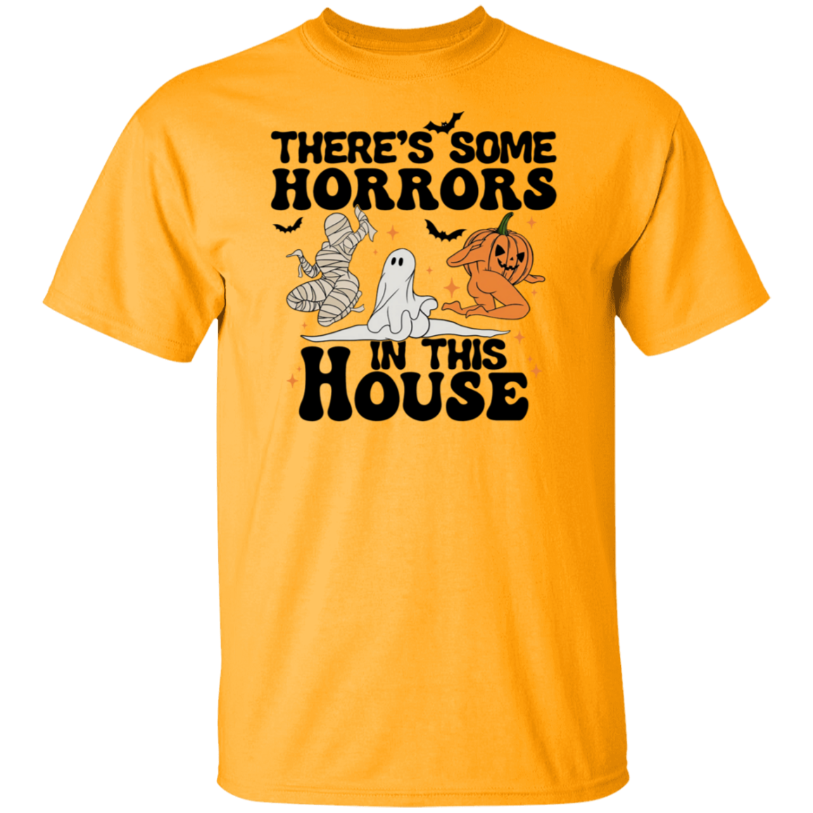 Funny Halloween, There's Some Horrors In This House T-shirt